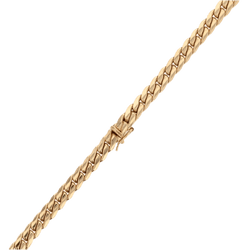 Collier Ras de Cou en or jaune et diamants - Castafiore