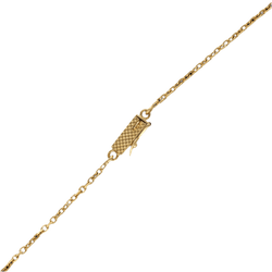 Collier Ras de Cou en or jaune, saphirs et diamants - Castafiore