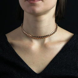 Collier Ras de Cou en or rose - Castafiore