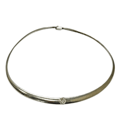 Collier Ras de Cou et diamant - Castafiore