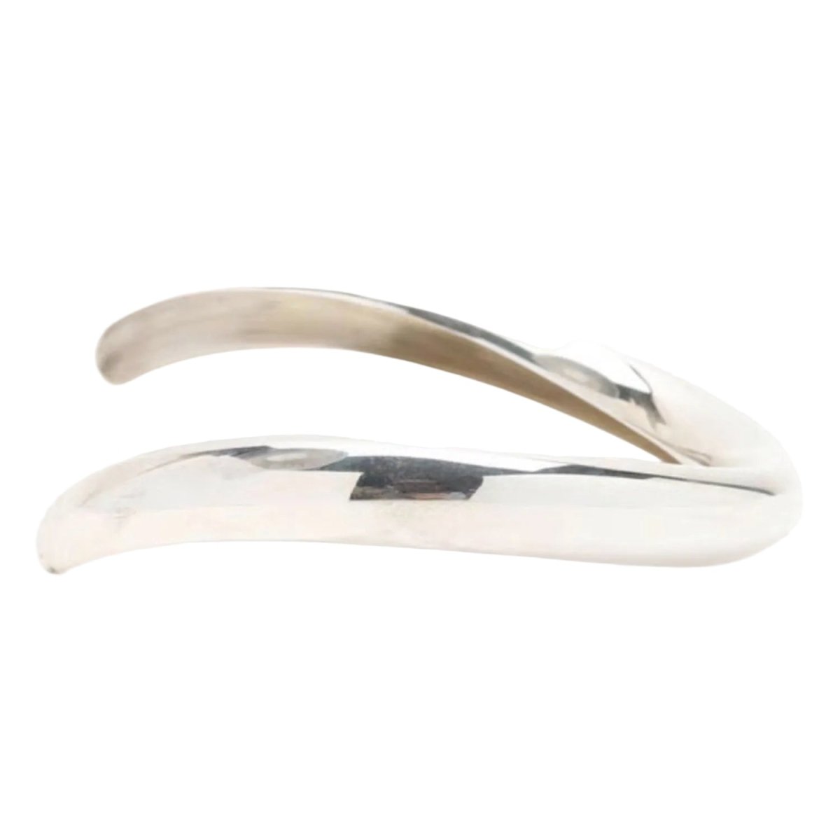 Collier Ras de Cou HERMÈS "Collier de Piste" en argent - Castafiore