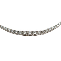 Collier Rivière en or blanc et diamants - Castafiore