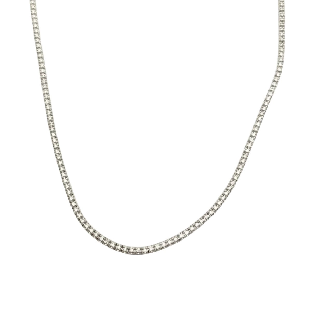 Collier Rivière en or blanc et diamants - Castafiore