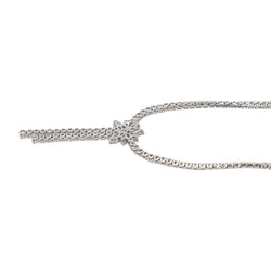 Collier Rivière en or blanc et diamants - Castafiore