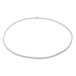 Collier Rivière Or blanc Diamant - Castafiore