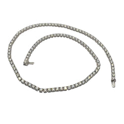 Collier Rivière RECARLO en or blanc et diamants - Castafiore