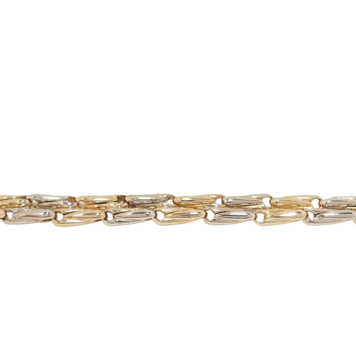 Collier Sautoir Cartier en or jaune grain d' avoine - Castafiore