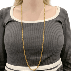 Collier Sautoir CHAUMET en or jaune - Castafiore