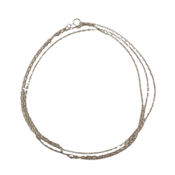 Collier Sautoir en argent - Castafiore