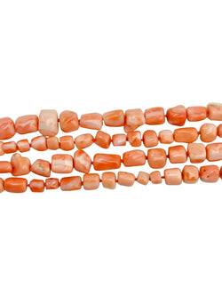 Collier Sautoir en corail - Castafiore