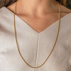 Collier Sautoir en or rose - Castafiore