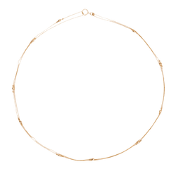 Collier Sautoir en or rose - Castafiore