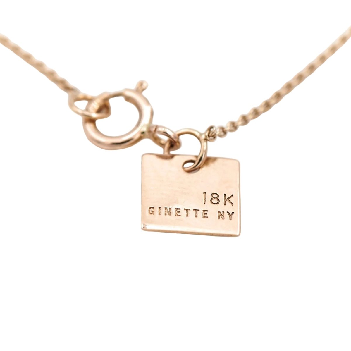 Collier Sautoir GINETTE NY en or rose - Castafiore