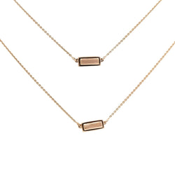 Collier Sautoir GINETTE NY en or rose - Castafiore