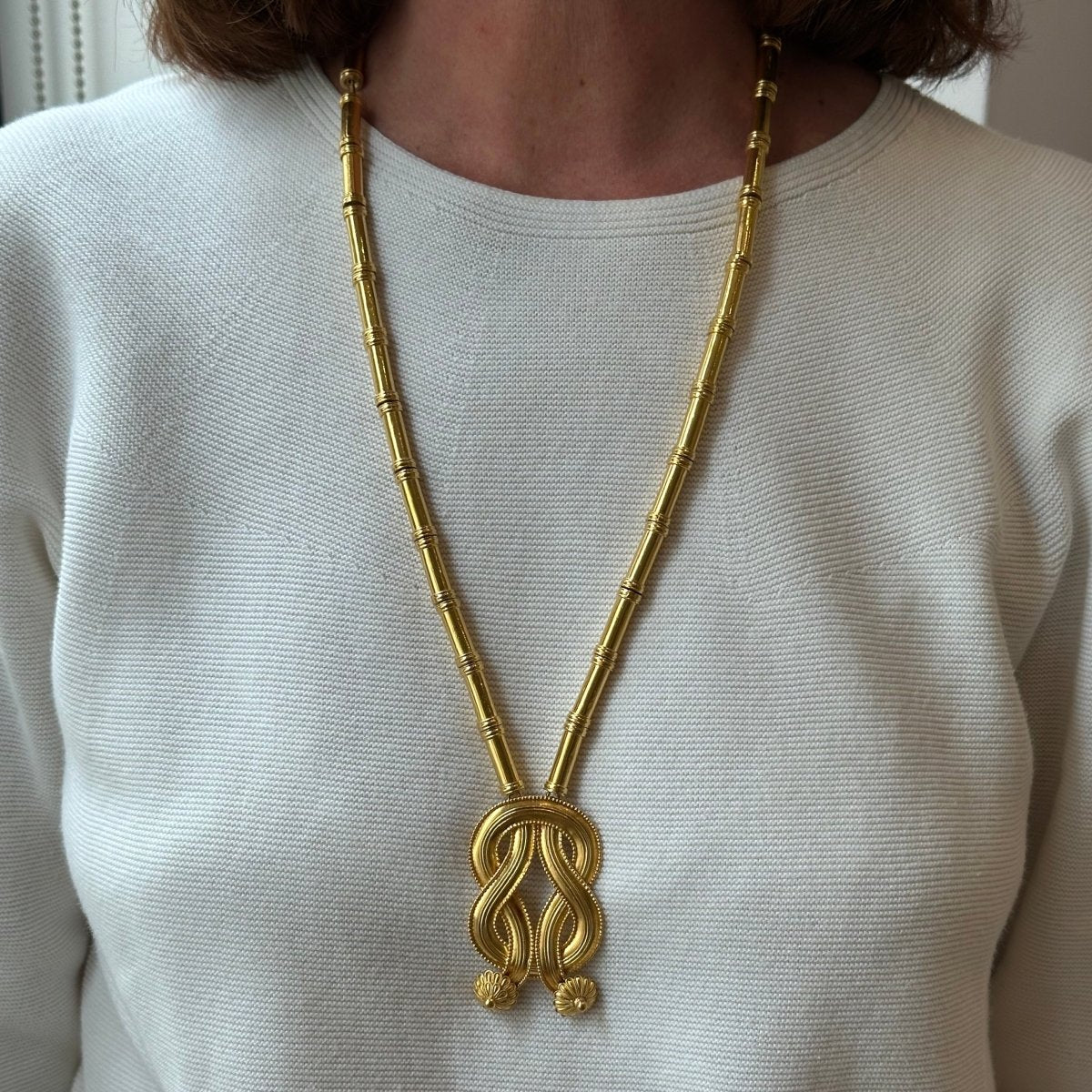 Collier Sautoir LALAOUNIS en or jaune