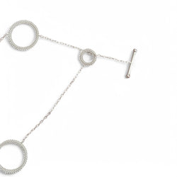 Collier Sautoir MAUBOUSSIN "Le premier Jour" en or blanc et perles - Castafiore
