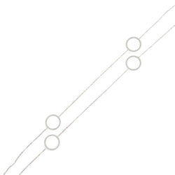 Collier Sautoir MAUBOUSSIN "Le premier Jour" en or blanc et perles - Castafiore