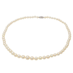 Collier Sautoir or blanc et perles - Castafiore