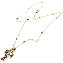 Collier Sautoir PASQUALE BRUNI "Ricami" en or rose, rubis et diamants - Castafiore