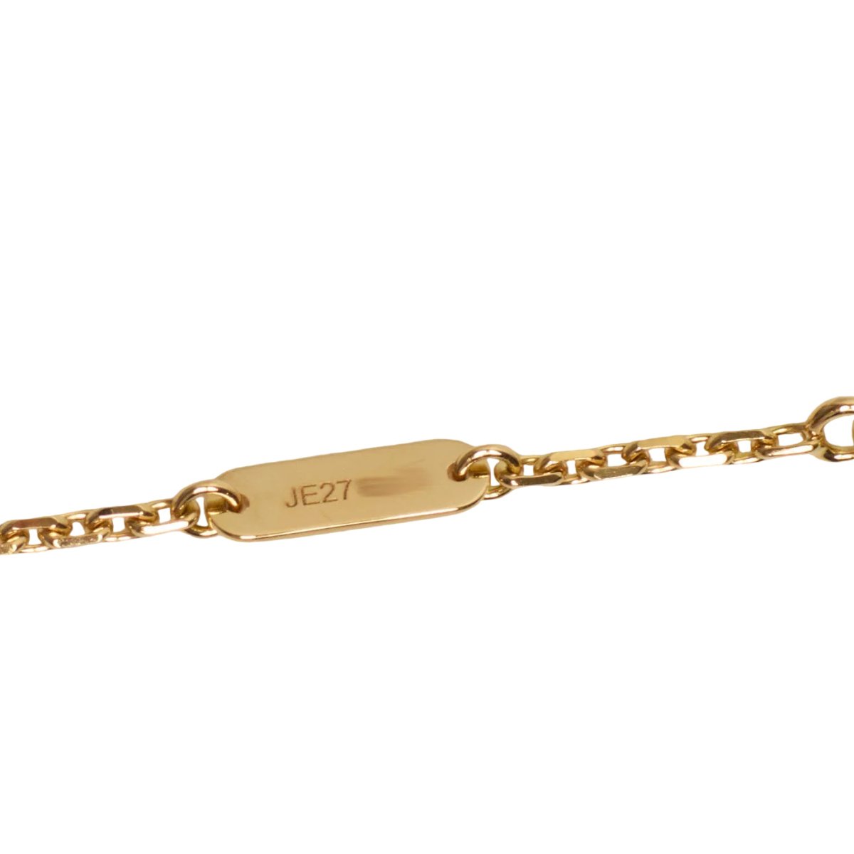 Collier Sautoir VAN CLEEF & ARPELS "Magic Alhambra" en or jaune et nacre - Castafiore