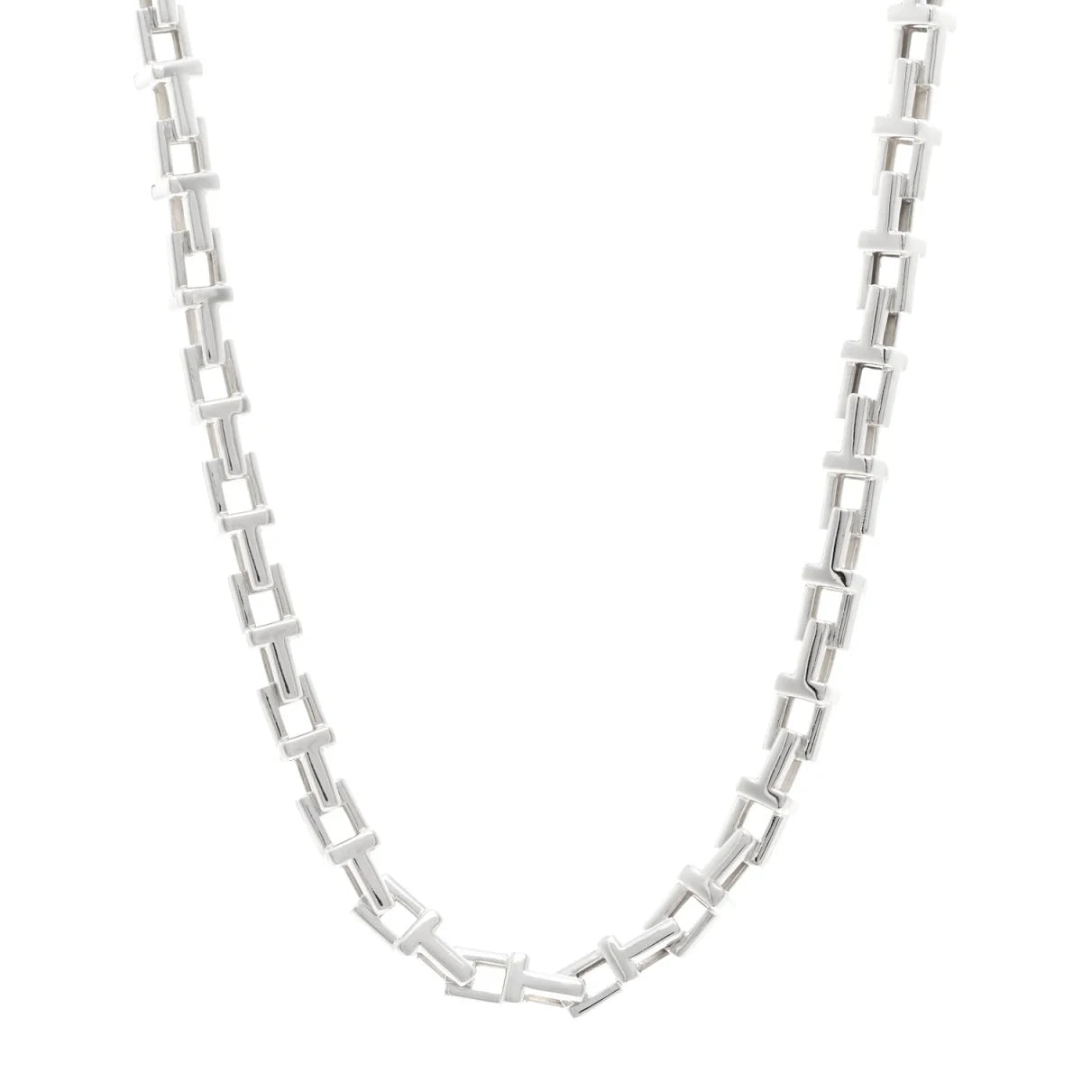 Collier TIFFANY & CO. "Tiffany T" en argent - Castafiore