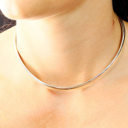 Collier Torque en argent - Castafiore
