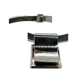 Collier Torque HERMÈS "Pliage" en argent - Castafiore
