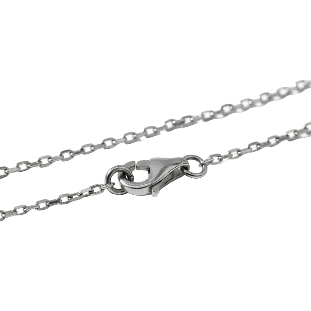 Collier Trèfle en or blanc et diamants - Castafiore