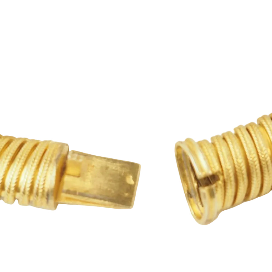 Collier Tubogas en or jaune - Castafiore