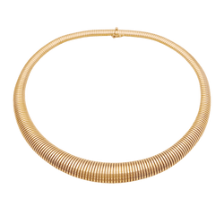 Collier vintage "Tubogas" - Castafiore