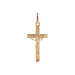 Croix du Christ or jaune - Castafiore