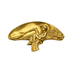 Broche Épingle en or jaune et diamants