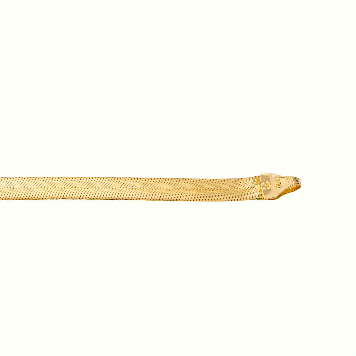 Collier Maille miroir Or jaune