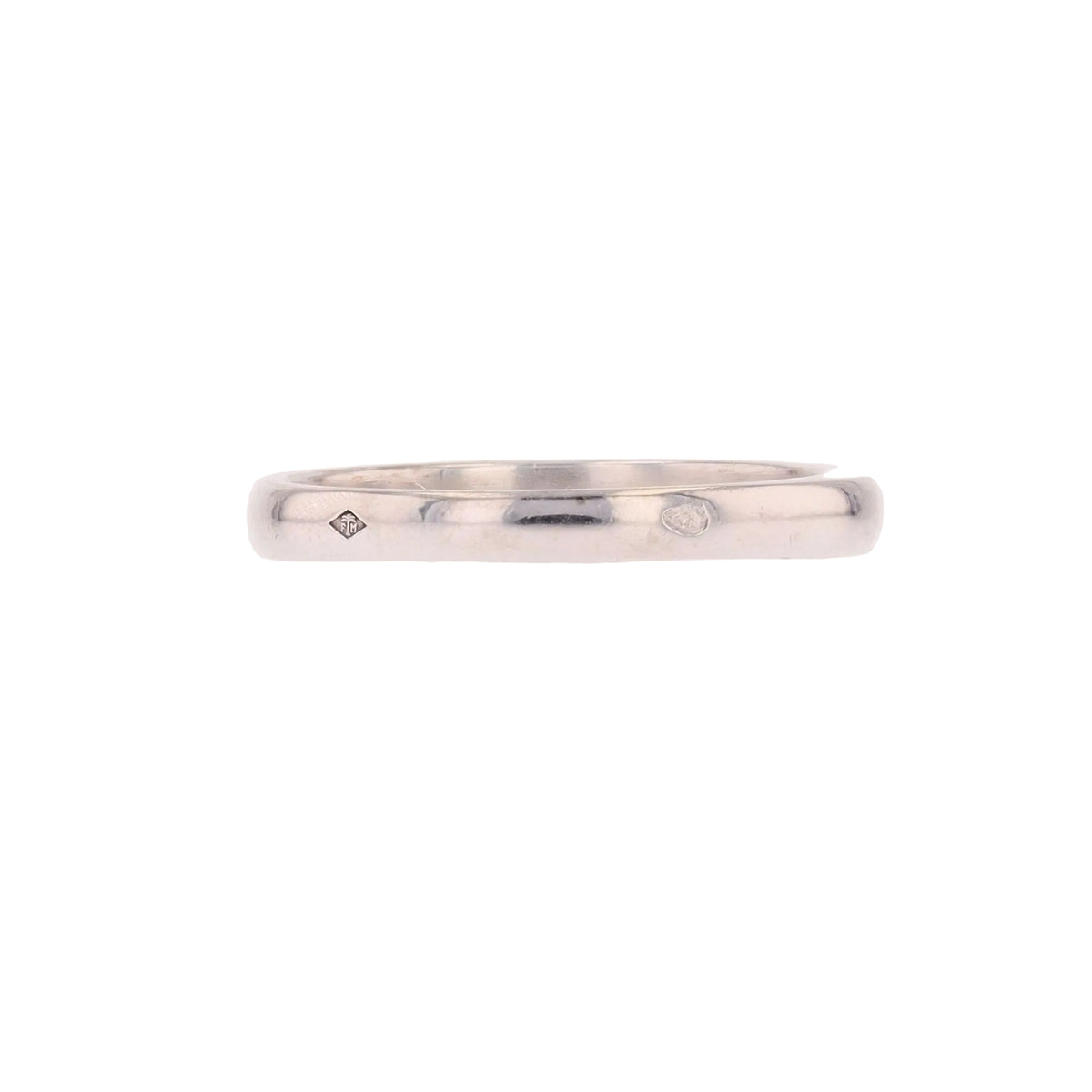 Bague Alliance en or blanc et diamants