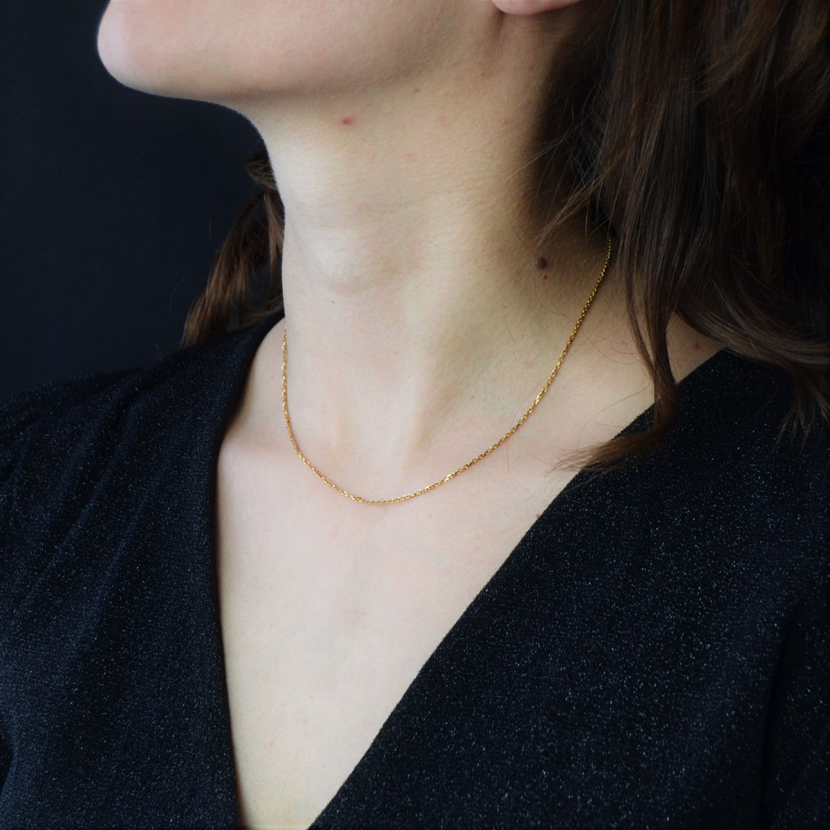 Collier Chaîne en or jaune