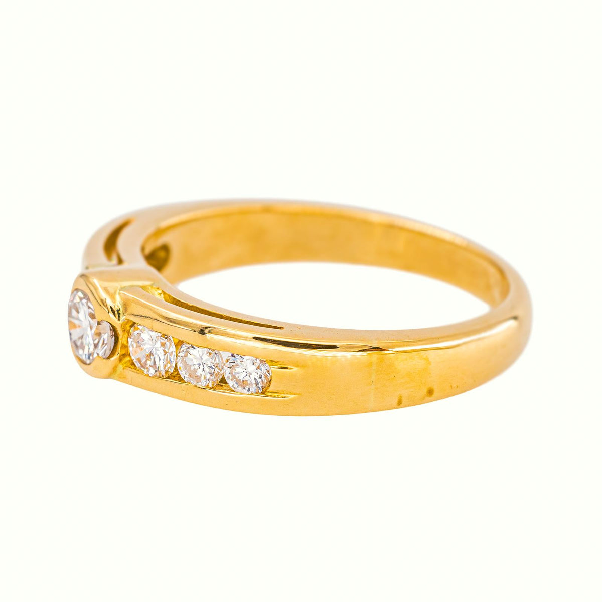 Bague Or jaune Diamant