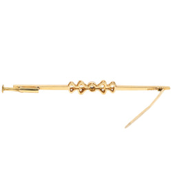 Broche Épingle en or blanc, or jaune et diamants