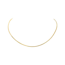 Collier Maille omega Or jaune