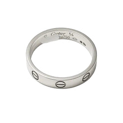 Bague Alliance CARTIER "Love" PM en or blanc