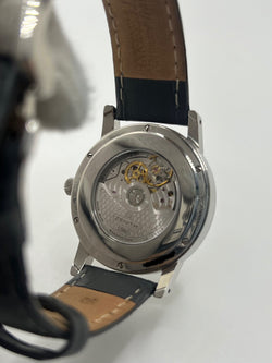 Montre ZENITH "Port Royal" en acier et cuir