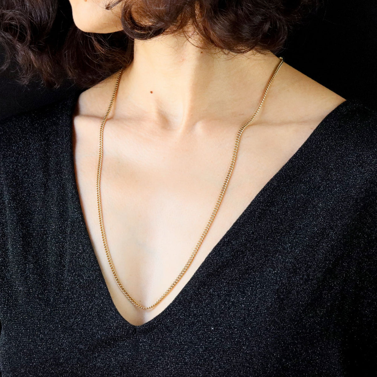 Collier Chaîne en or jaune