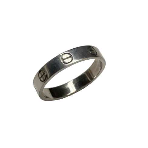 Bague Alliance CARTIER "Love" PM en or blanc