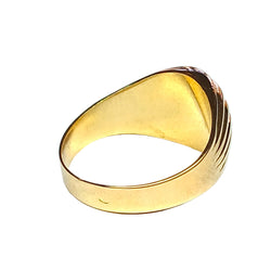 Bague Chevalière en or jaune