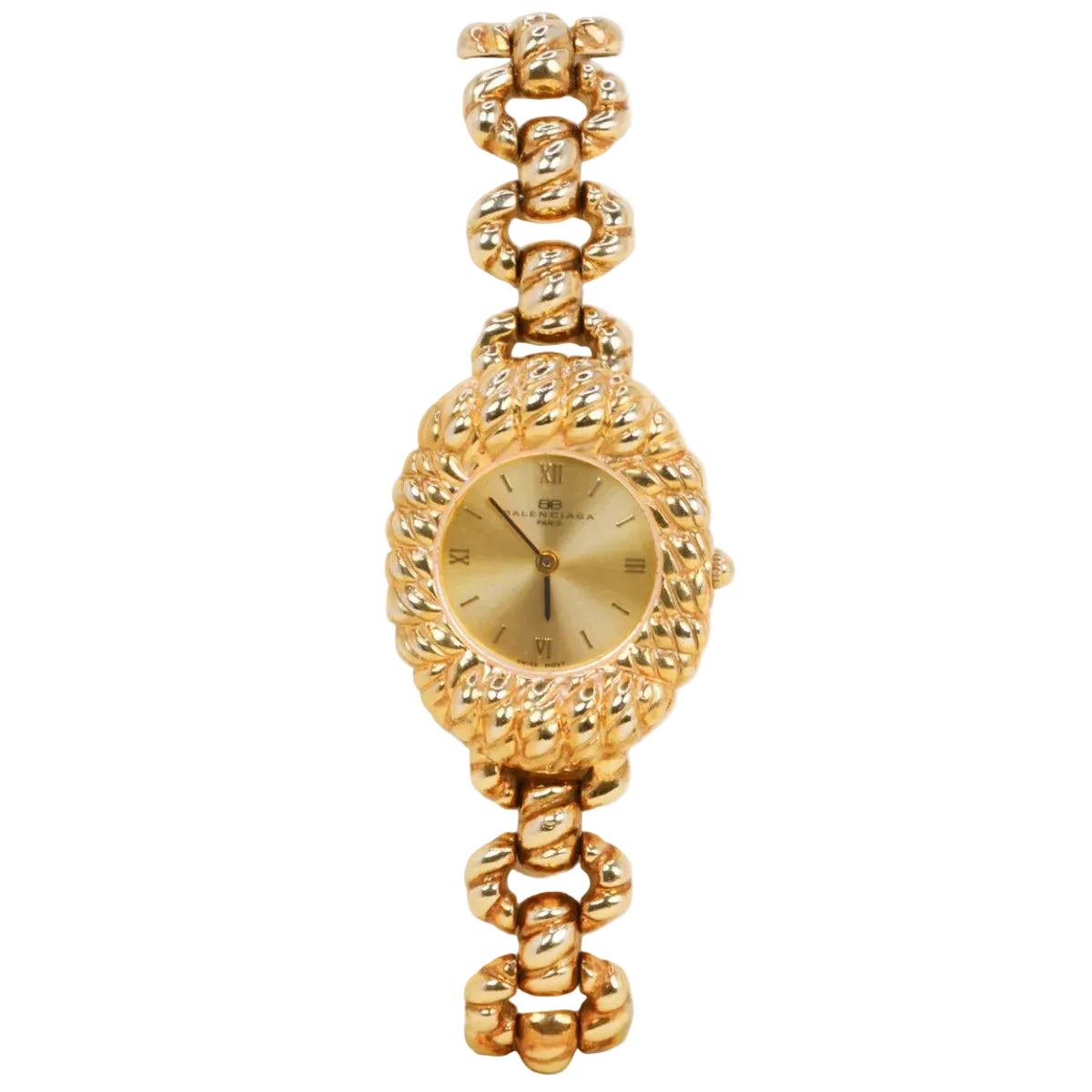 Montre BALENCIAGA en or jaune