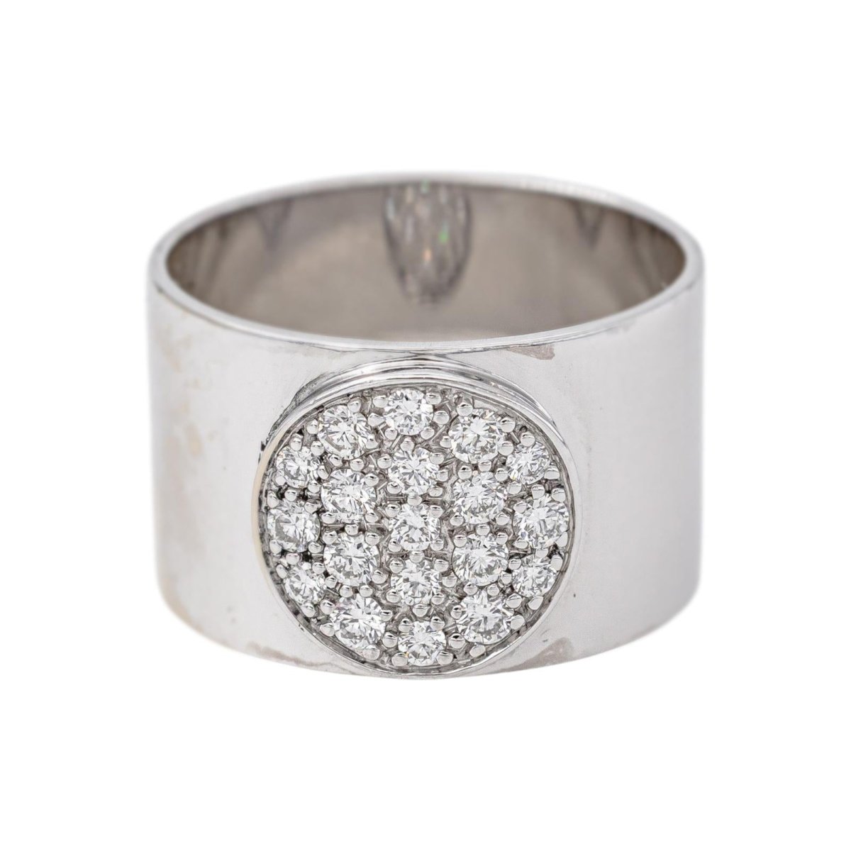 Dinh Van Bague Anthéa Or blanc Diamant - Castafiore
