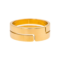 Dinh Van Bague Jonc Seventies Or jaune - Castafiore