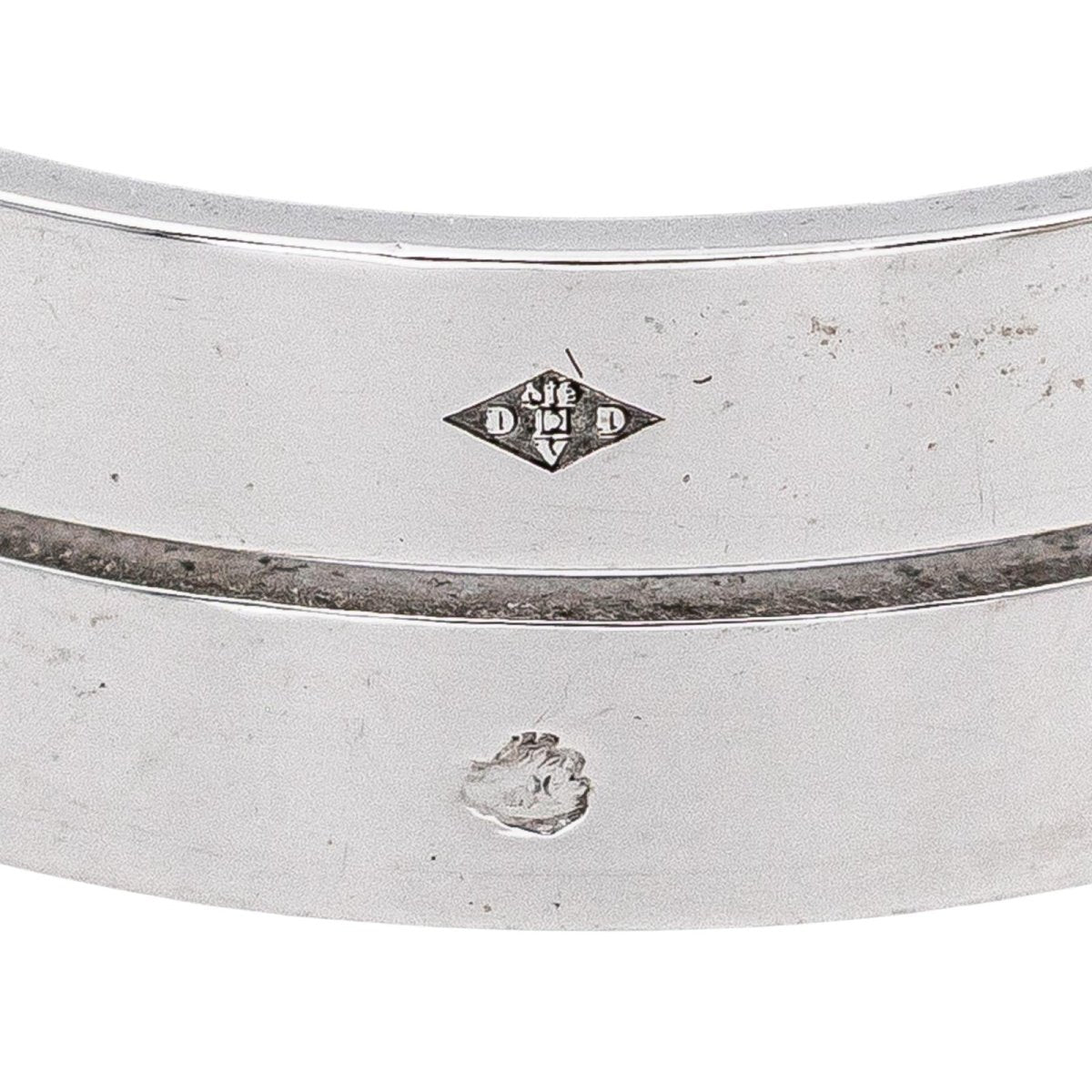 Dinh Van Bague Seventies Or blanc - Castafiore