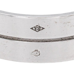 Dinh Van Bague Seventies Or blanc - Castafiore