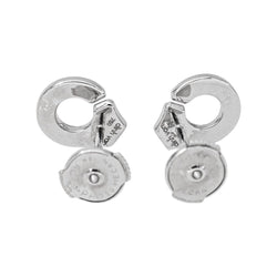 Dinh Van Boucles d'oreilles Menottes Or blanc Diamant - Castafiore