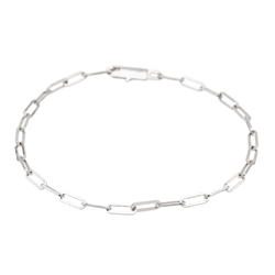 Dinh Van Bracelet Maillon Or blanc - Castafiore